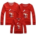 thumbnail image 2 of Ropa a juego para la familia, para Navidad, feliz año nuevo, madre, padre, hija, hijo, niños, ropa de manga larga, camiseta, 2 of 5