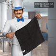 thumbnail image 2 of ZJQYDS Microfiber Cleaning Cloth, All-Purpose Microfiber Towels, Streak Free Cleaning Rags, Pack of 12, Black, Size 32 x 32 cm(12.6 x 12.6 inch), 2 of 13