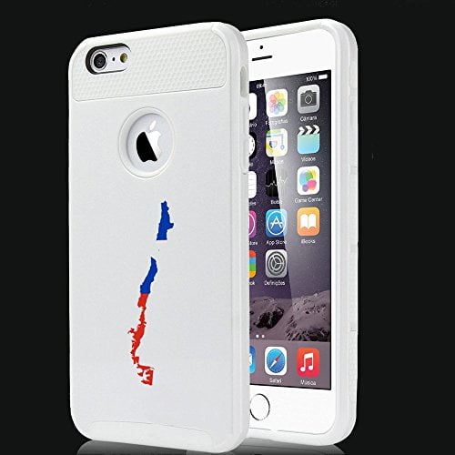 Apple iPhone 6 Plus 6s Plus Shockproof Impact Hard Case Cover Chile Chilean...