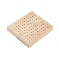 thumbnail image 2 of Soporte de brocheta de alimentos de madera Estatua de arcilla Decoración de la mesa Decoración de la vajilla del aperitivo Servicio de porción para la 99 agujeros, 2 of 8