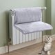 thumbnail image 5 of Hamaca Desmontable para Mascotas, Cojín para Cama, Salón Plegable con Soporte, Conejo, Camas Cálidas Extraíbles, Estante, Alféizar de Ventana, Radiado - Peluche gris Colco Cama de gato radiadora colgada, 5 of 7