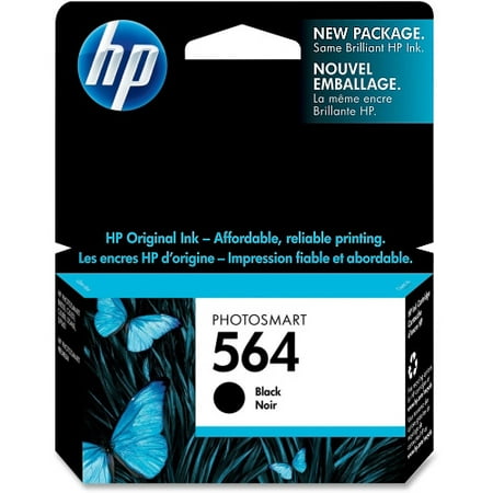 HP 564 Black Original Ink Cartridge (CB316WN) (Best Way To Ship Ink Cartridges)