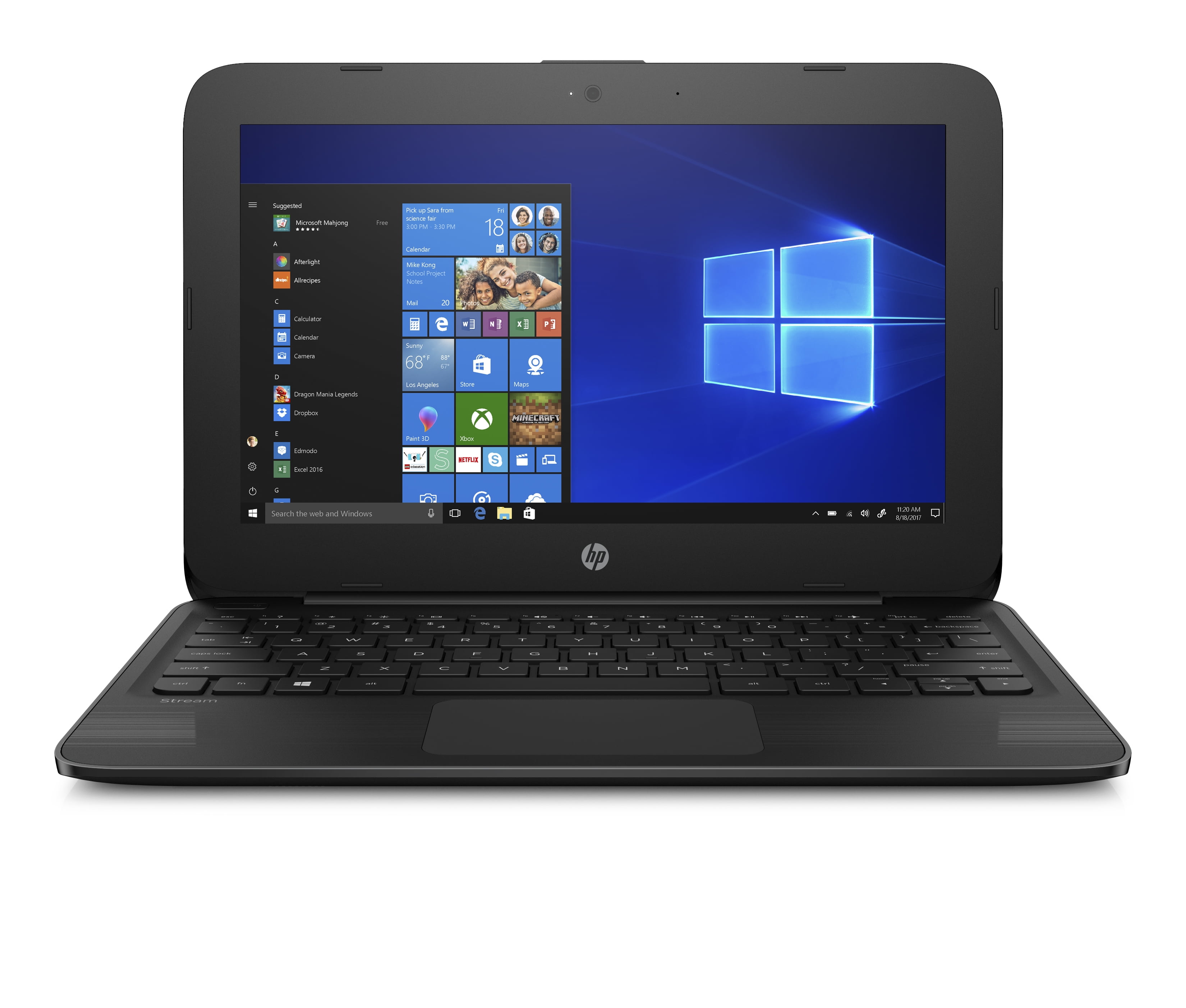 Hp Windows 11 Laptop Hp Laptop Stream Windows Blue Aqua N3060 4gb 32gb ...