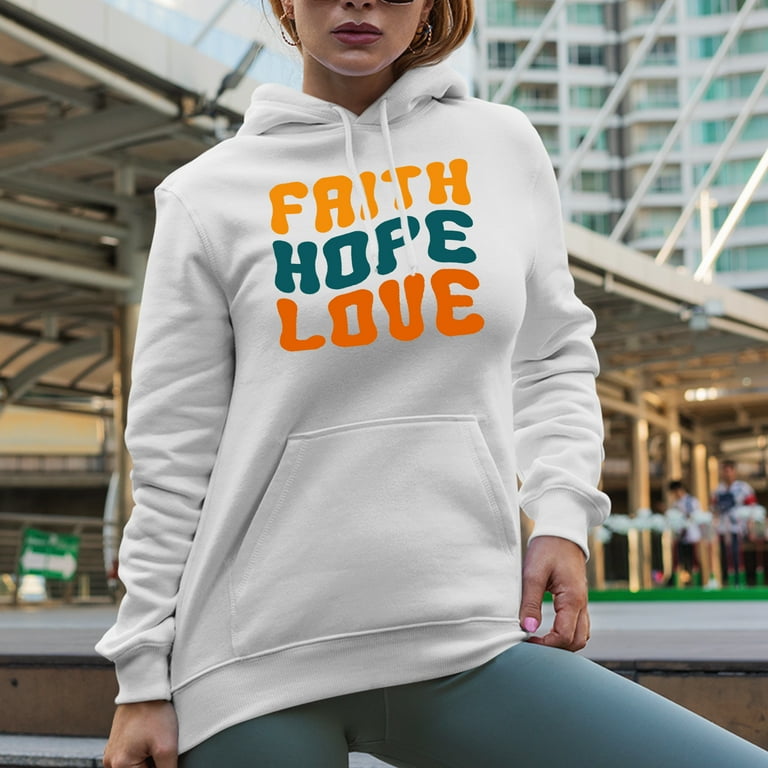 Faith hope love sweatshirt sale