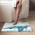 thumbnail image 4 of Bath Mats for Bathroom, Bathroom Mats Rugs No Silp,sea Turtle Washable Cover Floor Rug Carpets Floor Mat Bathroom Decorations 16x24 Inches for Kitchen Bedroom Indoor, 4 of 5