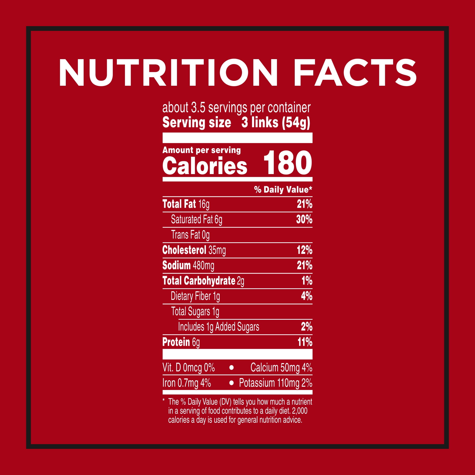 Banquet Brown 'N Serve Original Sausage Links, 6g Protein per Serving, Frozen Breakfast, 6.4 oz.