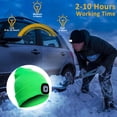 thumbnail image 4 of Gorro de montañismo con luz LED, 2 uds., gorro de punto con iluminación para correr, ciclismo y escalada, 4 of 5