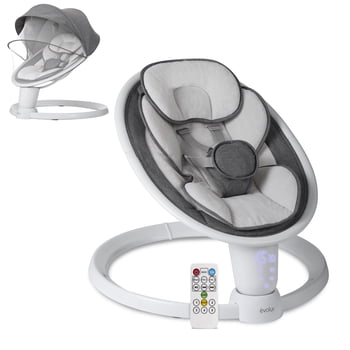 Evolur SootheSway Swing, White