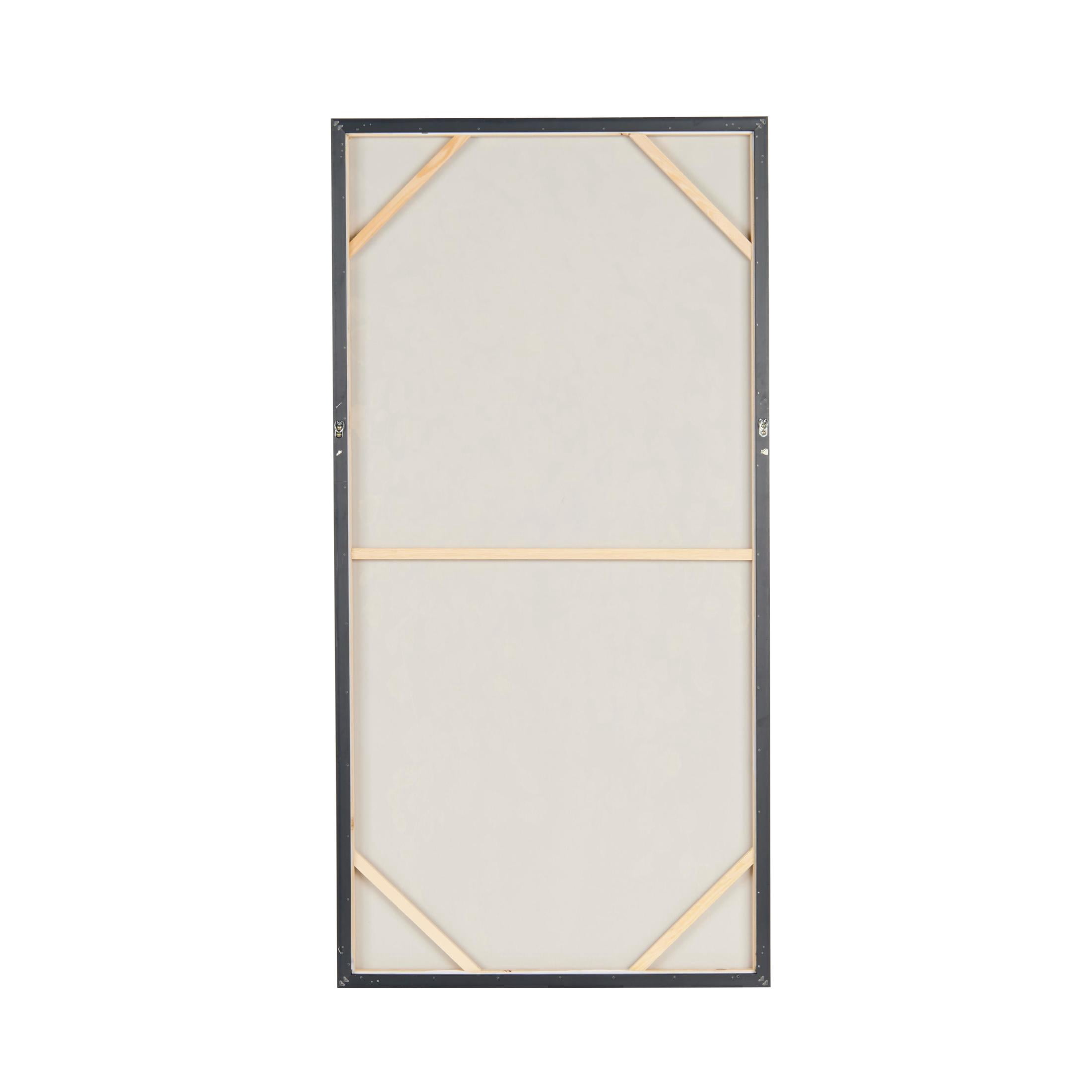 30" x 59" Tree Framed Wall Art with Gold Foil Accents, by DecMode