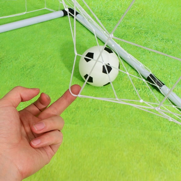 Soimiss 1Set Weather-resistant Football Net Soccer Nets PP Woven Material for Graduation Party