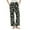 Black, variant on SwiftWear Cute Christmas Tree Print Pajama Pants - Women's Cozy Plus Size Sleepwear Soft Brushed Flannel Lounge Pants with Pockets, Elastic Waist Holiday Comfort Pj Bottom Black