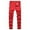 Watermelon Red, variant on AWZXDE Boys Jeans Summer Trousers Elastic Waist Casual With Pocket Baggy Pants Streetwear Work Trousers Children Size Watermelon Red