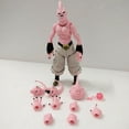 thumbnail image 1 of Figura Dragon Ball Z SHFiguarts GK, Majin Buu, dar el pulgar hacia arriba, figuras de acción de anime, juguetes modelo, estatua, regalo de Navidad para niños zhangmengya LED, 1 of 2