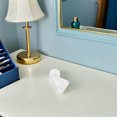 thumbnail image 4 of LOLIPPYY Set of 10 White Wardrobe Hooks Closet Rod Holders Aluminum Alloy Supports for Closet Organization, 4 of 8