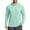 AA-Green, variant on BiZtdJrK Mens Sun Protection Hoodie with Mask UPF 50 Quick Dry Long Sleeve Fishing Hiking Shirts Solid Color Lightweight UV Rash Guards Gray S