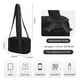 thumbnail image 2 of Bolsa de gimnasio MEXS Mini Tote impermeable para mujer, color negro, 2 of 6