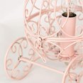thumbnail image 4 of Grandview Gallery 8 Inch Tall Princess Carriage Accent Table Lamp, Pink, 4 of 6