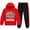 Red Slam Dunk, variant on Quad Seven Boys Jogger Set 2 Piece Pullover Fleece Hoodie and Joggers Sweatpants for Boys