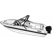 Carver Styled-To-Fit Boat Cover for V-Hull Runabout with Standard Tower