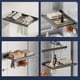 thumbnail image 5 of Tendedero retráctil de pared para baño y balcón | Perchero plegable de aluminio con ventosas para ropa y toallas | Organizador de ropa que ahorra espacio para calcetines, zapatos y accesorios, 5 of 5