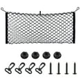 thumbnail image 1 of Net Stretchable, Car Exterior Accessories, Adjustable Elastic Trunk Storage Net with Hook for SUVs, Cars and Trucks (35.4x15.8 Inch), 1 of 6