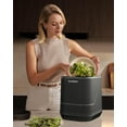thumbnail image 2 of Ouaken 4L Electric Composter for Kitchen, Smart Countertop Compost Bin, Odorless | Low Noise | Auto-Cleaning | Turn Food Waste into Fertilizer, Indoor Food Waste Compost Machine, Black, 2 of 5