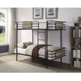 thumbnail image 4 of ACME Deliz Metal Frame Twin/Twin Bunk Bed in Sandy Gray, 4 of 4