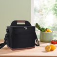 thumbnail image 1 of 1 Pcs Insulated Lunch Box, Men Women Travel Portable Camping Picnic Bag Cold Food Cooler Thermal Bag Kids Insulated Case, 1 of 7