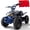 Blue, variant on QEASET 36V 500W Ride-On Buggy Off-Roader, Parent Speed Key 10-15 mph, 15-Mile Range, Blue