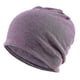 thumbnail image 4 of 5 Piece Slouchy Baggy Beanie Chemo Hat Cap Khaki + Black + Gray + Wine Red + Purple, 4 of 4