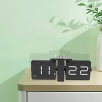 Dwellnix Vintage Flip Clock – Stylish Wall & Tabletop Digital Clock, High-Precision Blades with Silent Operation for Home & Office Decoration