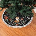 thumbnail image 2 of Falda para árbol de Navidad, corona forestal con forma de zorro, 30 cm de diámetro, 2 of 4