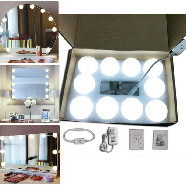 Nbsp Mirror Lighting Kit For Makeup, Hollywood Vanity Mirrors With Lights