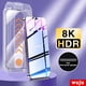 thumbnail image 1 of WUJU 8K Super HD De Alta Gama Sin Polvo Instalación Precisa De Vidrio Templado Compatible Para iPhone 15 14 13 12 11 Pro Max 14 15 Plus XS XR Protector De Pantalla, 1 of 4