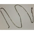 thumbnail image 5 of 14K 24in White Gold Diamond Cut/TexturedCable Chain with Lobster Clasp, Approx 7g, 5 of 11