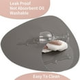 thumbnail image 3 of Juego de manteles individuales para comedor y oficina, manteles individuales de cuero antideslizantes impermeables, resistentes al calor, plegables para un almacenamiento conveniente, juego de 4, 3 of 6
