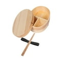 thumbnail image 3 of Fiambrera de madera Recipiente de comida reutilizable,Fiambrera Bento Box con Separador Interno,Compartimento Contenedor de almacenamiento de caja bento japonesa,Fiambrera BLESIY  Caja de almuerzo, 3 of 8