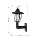 thumbnail image 5 of 2 Piezas Lámparas Español Led Solar Farol Pared Malubero Negro, 5 of 5