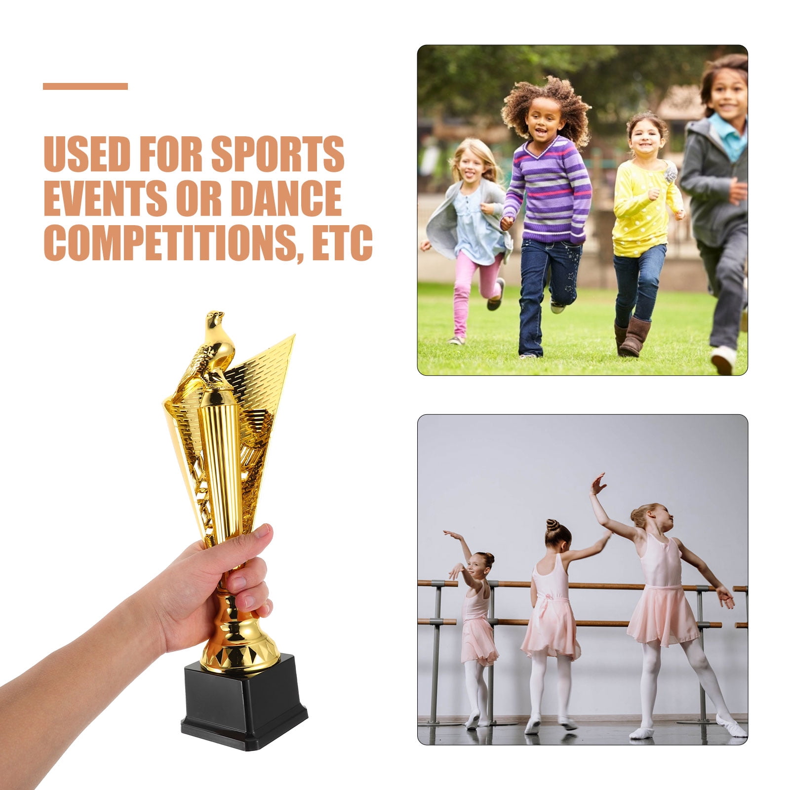 Worgeous Large Pigeon Trophy Cup Team Spirit Awards Trophy Plastic Trophy Award For School And Unit Competitions Sports Poetry