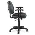 thumbnail image 5 of Alera Interval Series Swivel/Tilt Task Chair, Bonded Leather Seat/Back, up to 275 lb, Black, 5 of 11