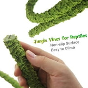 Trianu Hermit Crab Climbing Toys, Jungle Vines for Reptiles, Small Animal Terrarium Decor, Bendable, Artificial, for Hermit Crab, Frog and Reptile