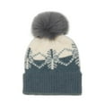 thumbnail image 1 of Sombreros Sombrero Navidad Copo de Nieve Suéter Sombrero Imitación Visón Sombrero de Punto Para Mujer Sombrero de Mujer, 1 of 2