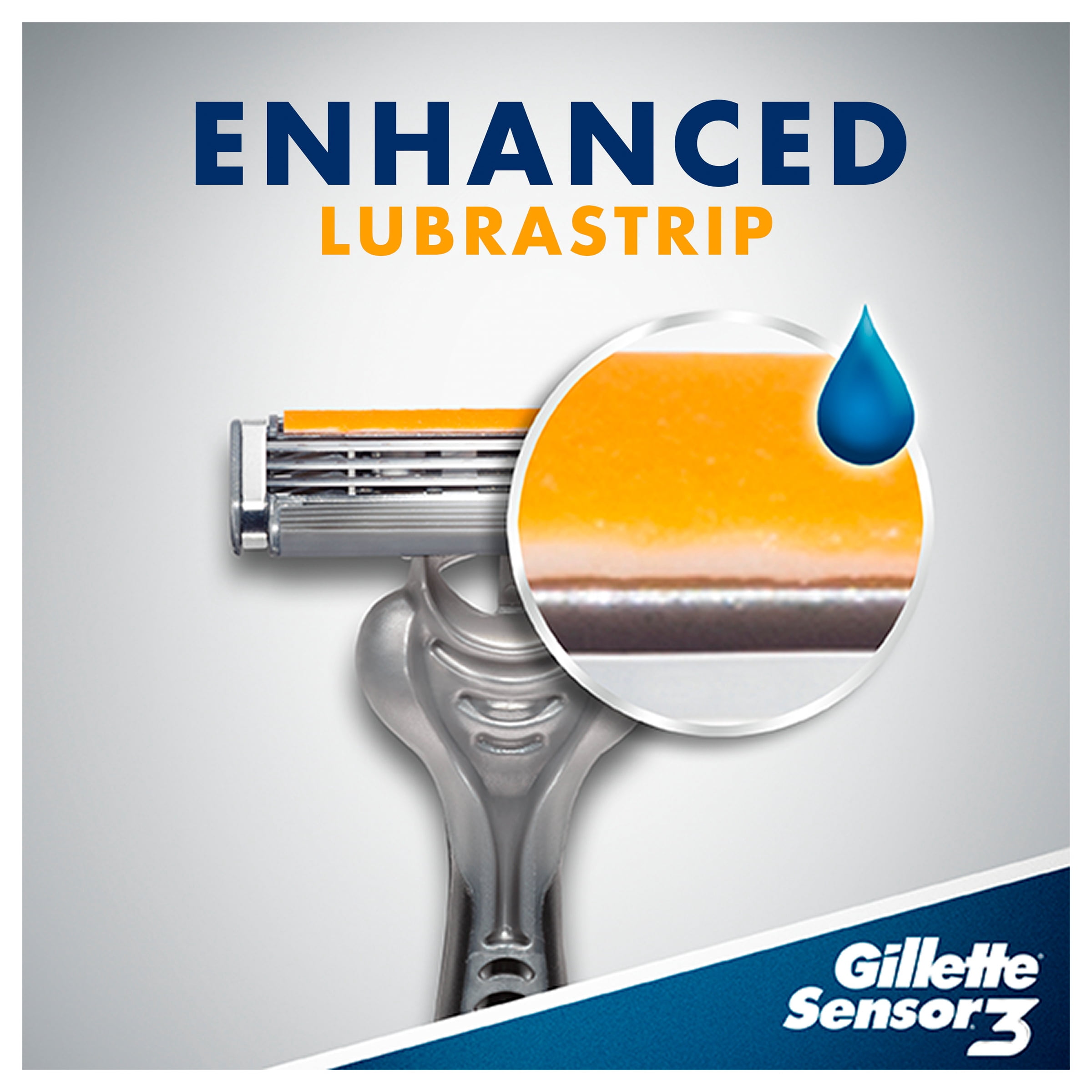 Gillette Sensor3 Men’s Disposable Razors, 4 plus 2 Bonus Razors