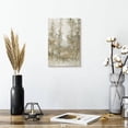 thumbnail image 2 of Elephant Stock Thicket Of Trees Ii Wall Art - Vertical Canvas Wall Art - Living Room Wall Decor - Abstract Canvas - Beige And Gold Decor By Tim O'toole - 8" x 12", 2 of 8