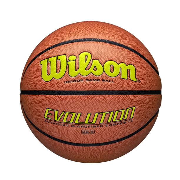 Baloncesto WILSON Evolution Game, amarillo, intermedio, 28,5 cm