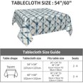 thumbnail image 2 of Square Tablecloth 52 x 52 Inch, Grunge Texture Art Square Table Cloth Heat Resistant Table Cloths Cloth Table Cover for Restaurant, Picnic, Indoor and Outdoor Dining, 2 of 8