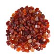 thumbnail image 1 of KAKOWELY 1 Lot de 500 g Pierres Décoratives d'Aquarium Fond d'Aquarium Aménagement Paysager Ornements en Pierre (Galets Rouges), 0,39 Pouces X 0,39 Pouces X 0,2 Pouces, 1 of 5