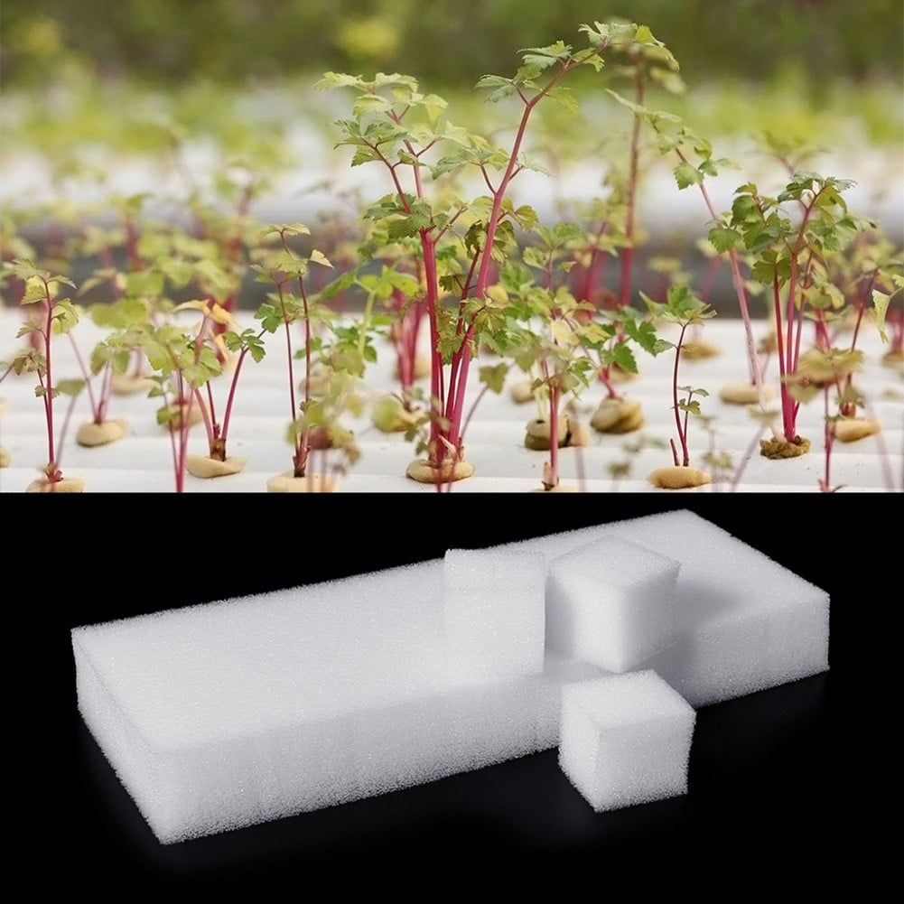 Eco-Friendly Sponge Cubes Hydroponic Grow Basket Soilless Cultivation Gadget 