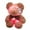 Pink, variant on Light-up Valentine's Day Fluffy Confession Bear Doll Toy with Love Pattern Bow