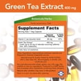 thumbnail image 2 of Suplemento NOW de extracto de té verde de 400 mg con vitamina C, 250 cápsulas, 2 of 8